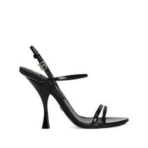 Dolce & Gabbana Women 105Mm Leather Ankle Strap Sandals